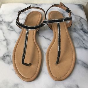 Black sandals